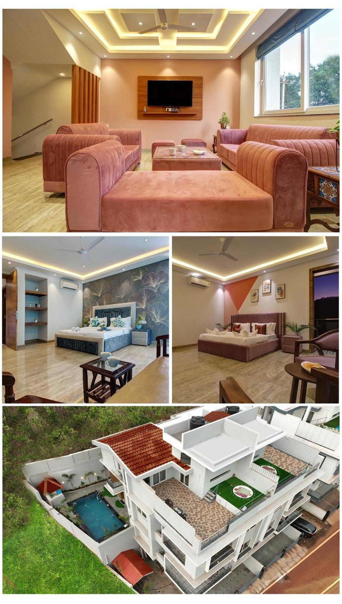 Euphoria Luxury Villa - 5Bhk - Private Pool - Jacuzzi, Baga Extérieur photo